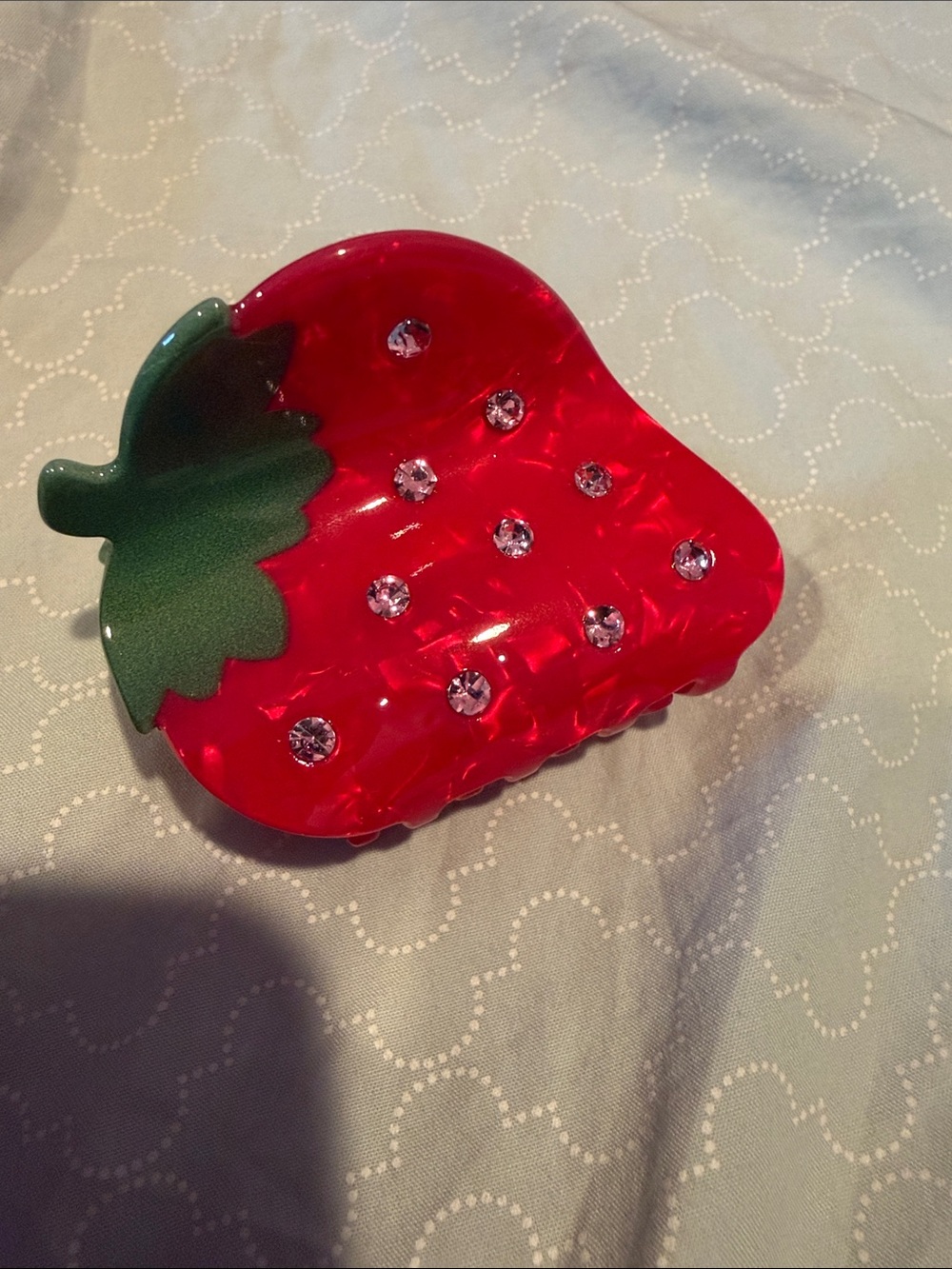 Kate Spade New York x Target strawberry hair clip